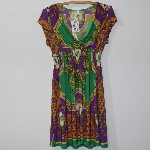 💚 NEW Festival Dress Juniors Large - Picture 2 of 5